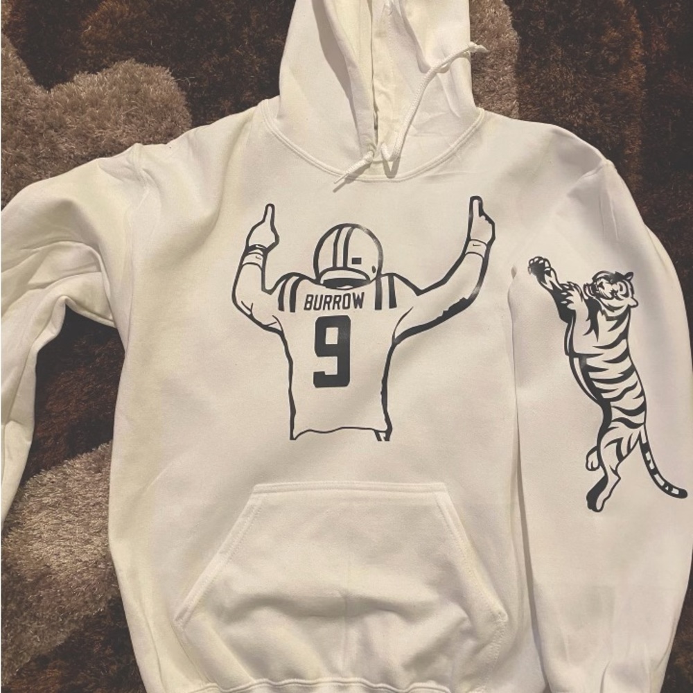 Black Joe Burrow Hoodie